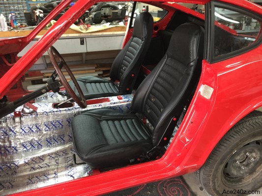 240z New Seat Covers